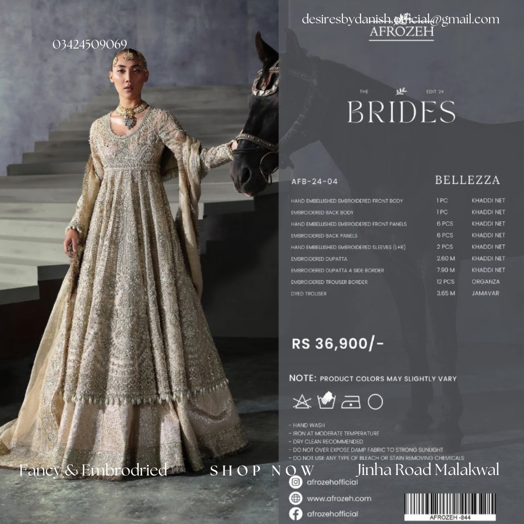 Bellezza – AFB-24-04 (Afrozeh Brides Edit ’24) - Image 7