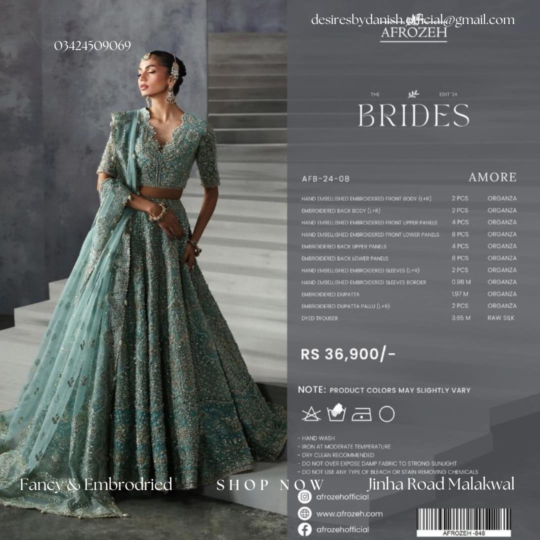 Amore – AFB-24-08 (Afrozeh Brides Edit ’24) - Image 7